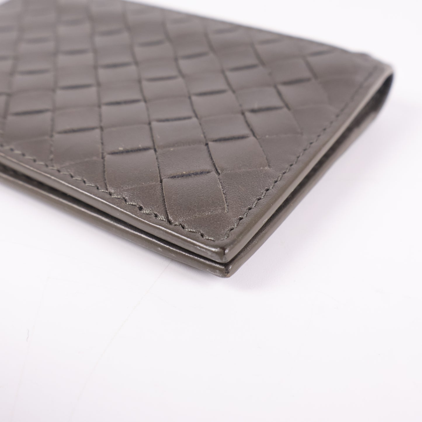 Bottega Card Holder Grey