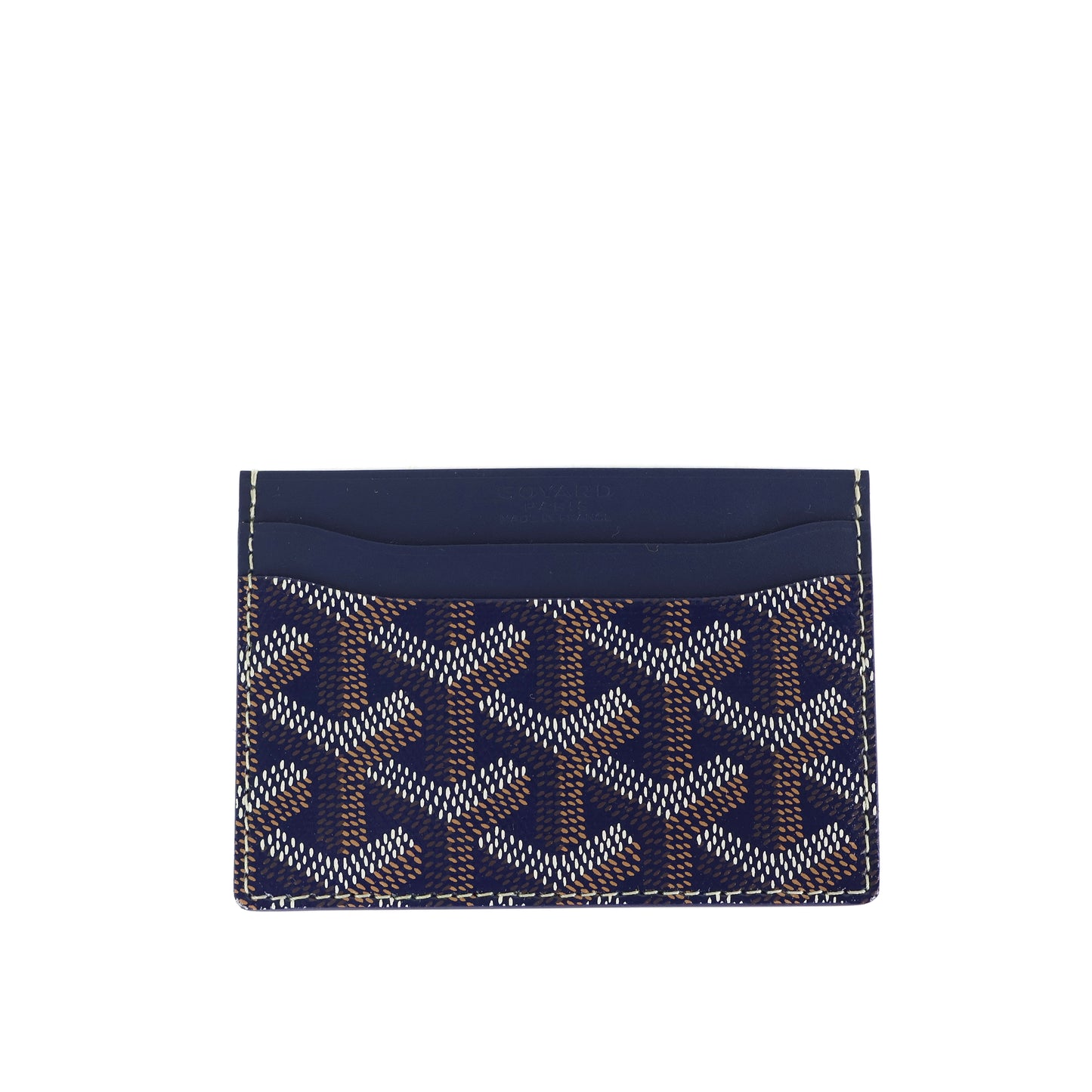 Goyard Card Holder Navy