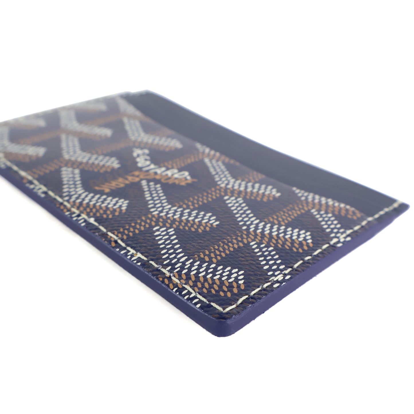 Goyard Card Holder Navy