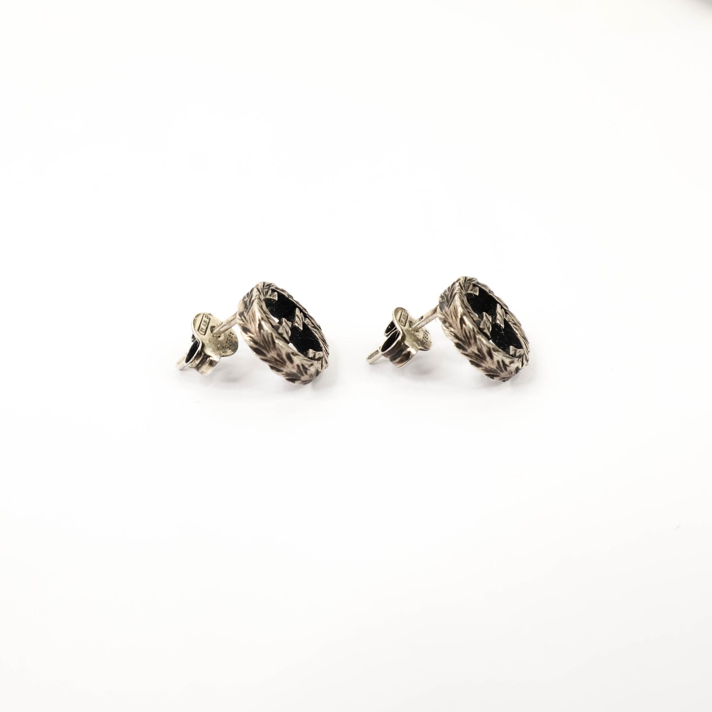 Gucci Earrings Stud 10 MM Silver