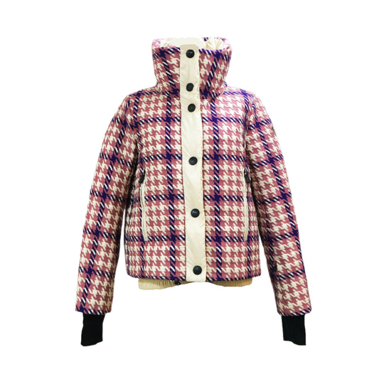 Moncler Ski Jacket Pink Blue Cream