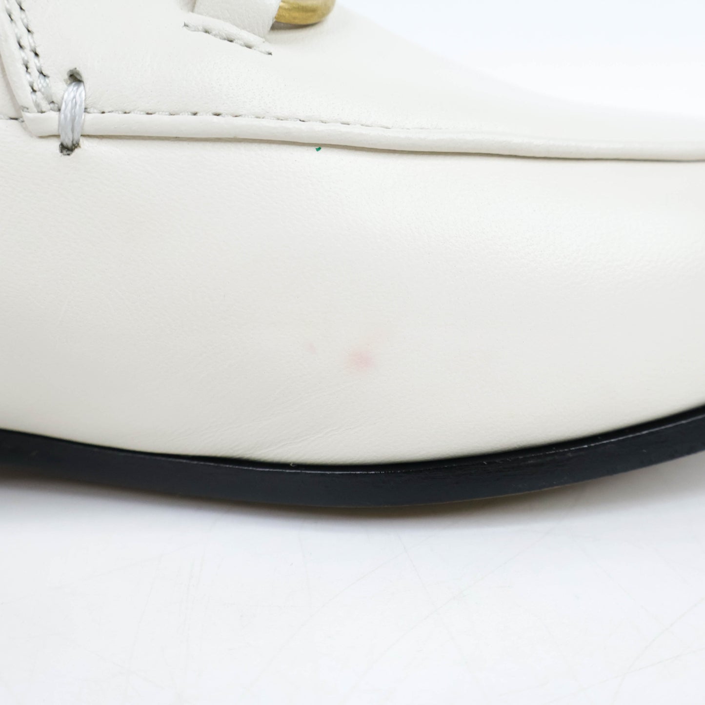 Gucci Loafers Horsebit White size 36