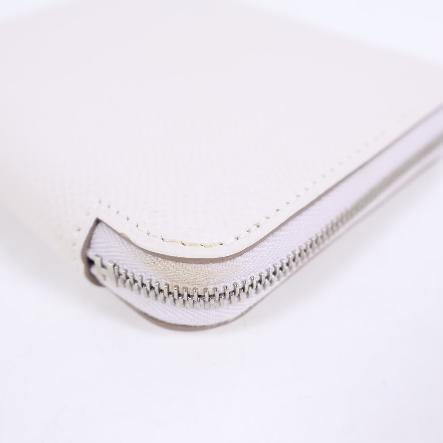 Hermes Azap Silk Compact Gris Pale Rubis Epsom