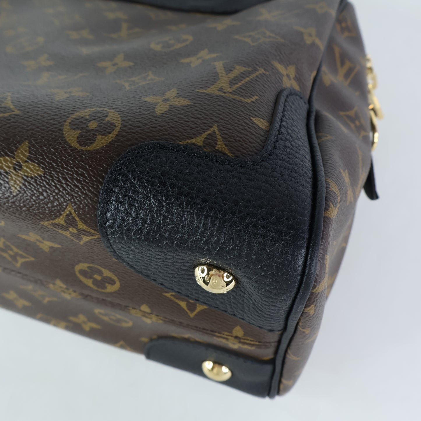 Louis Vuitton Retiro Monogram Leather Black