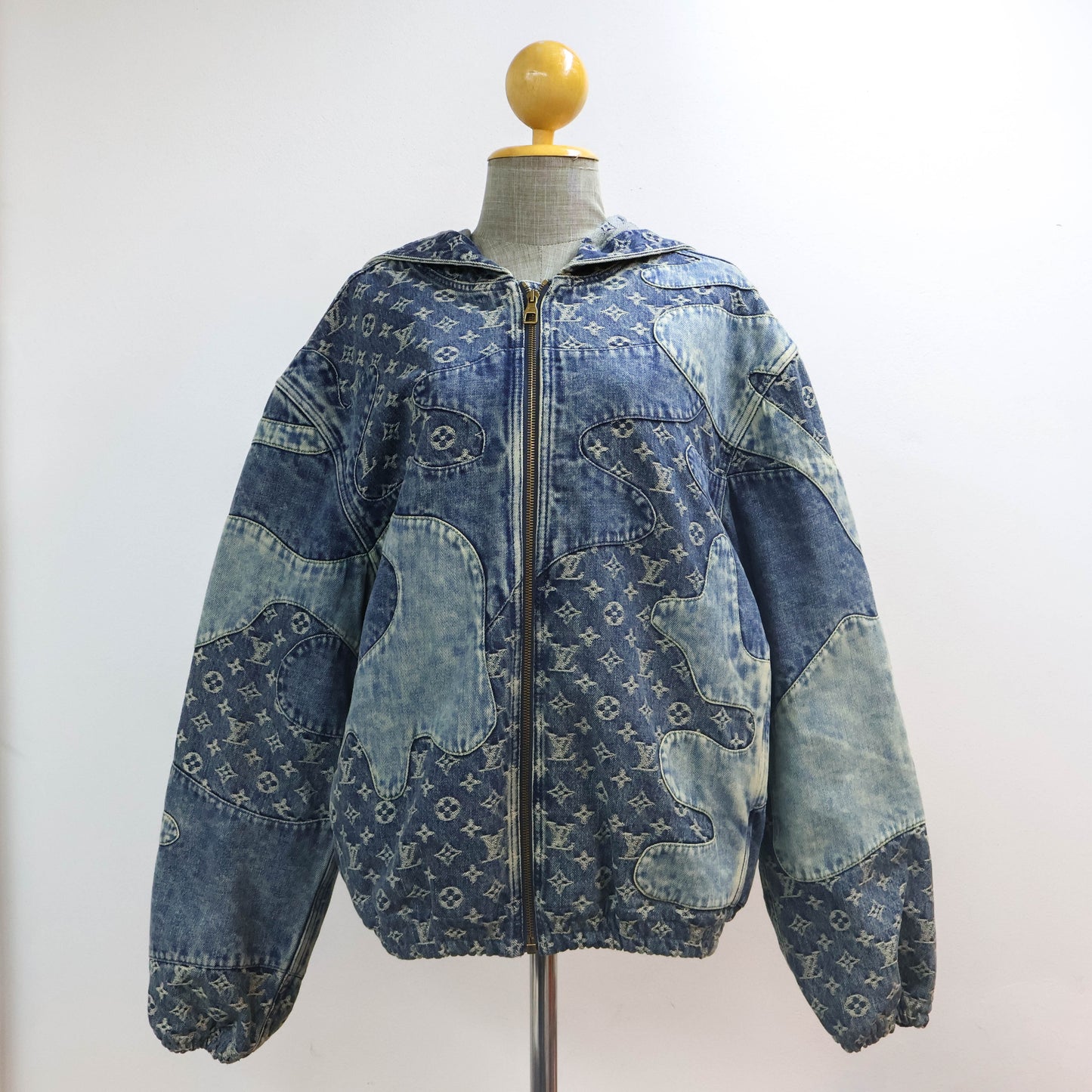 Louis Vuitton x Nigo Denim Jacket Hoodie