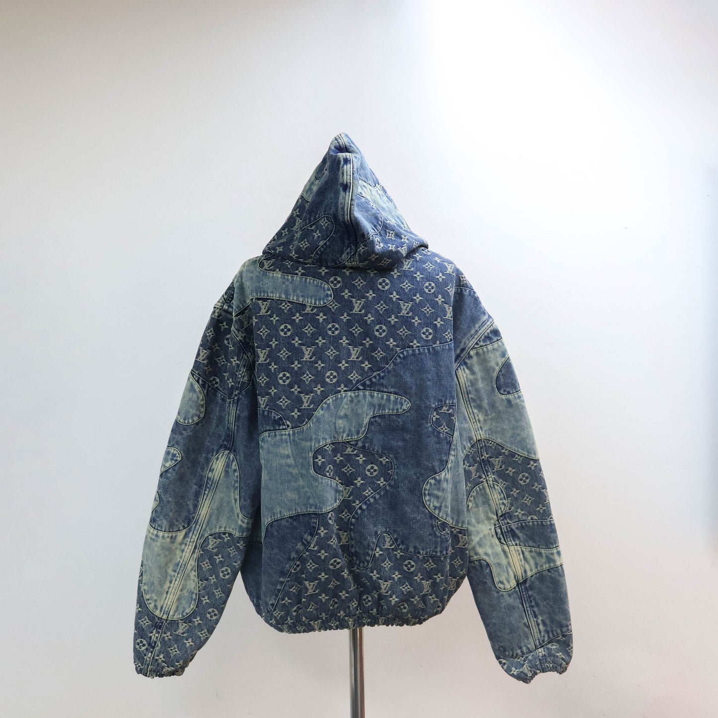 Louis Vuitton x Nigo Denim Jacket Hoodie