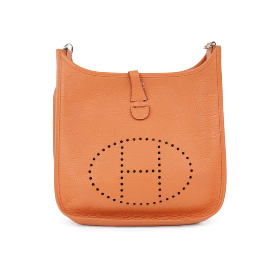 Hermes Evelyne PM Orange PHW