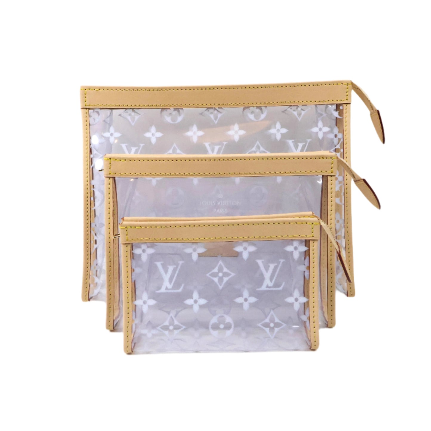 Louis Vuitton Trio Poche Toilette PVC Monogram