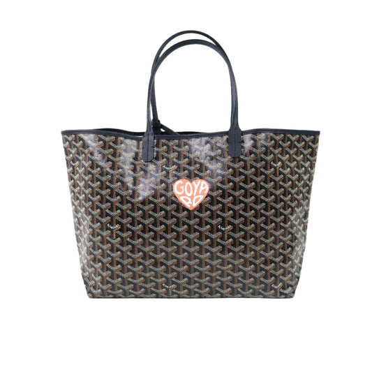 Goyard Saint Louis PM Black Heart