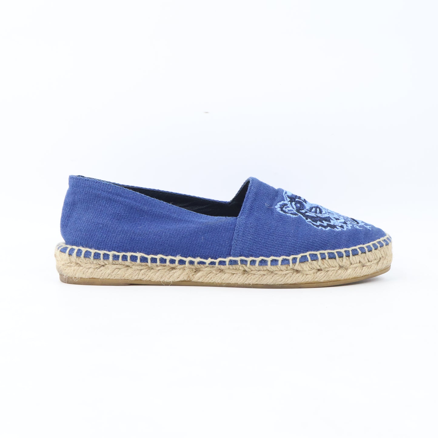 Kenzo Espadrille Canvas Blue 36