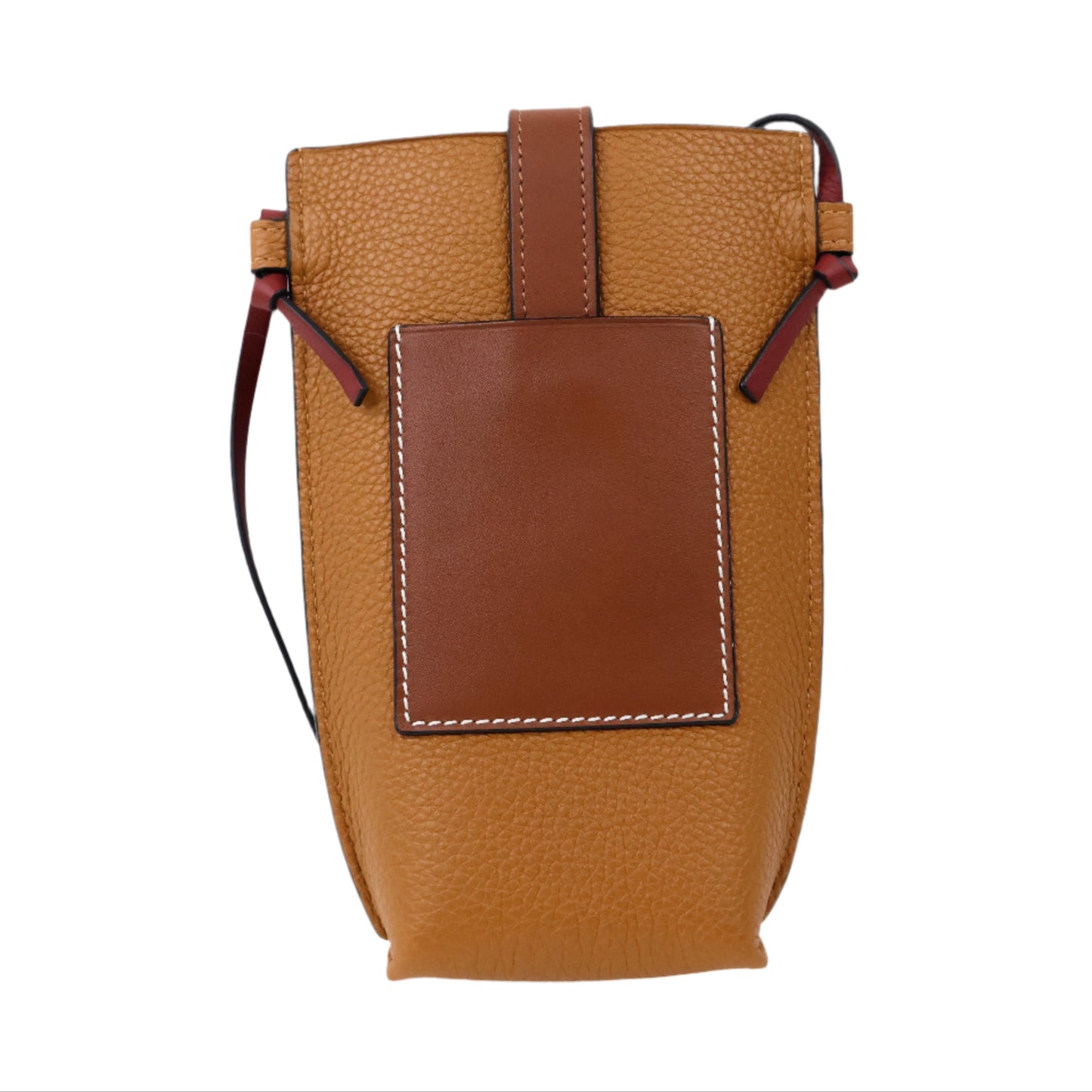 Loewe Phone Holder With Strap Brown