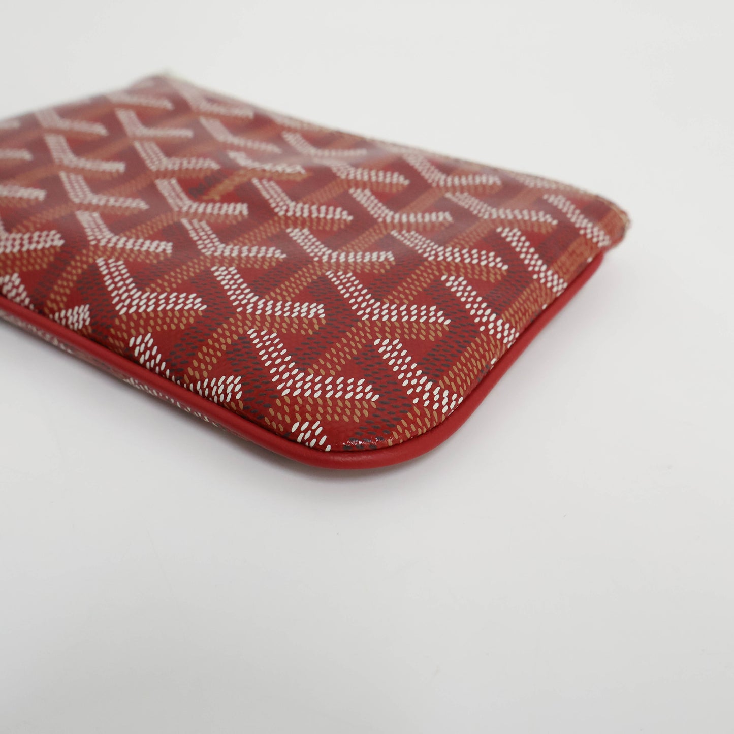 Goyard Senat Mini Pouch Red