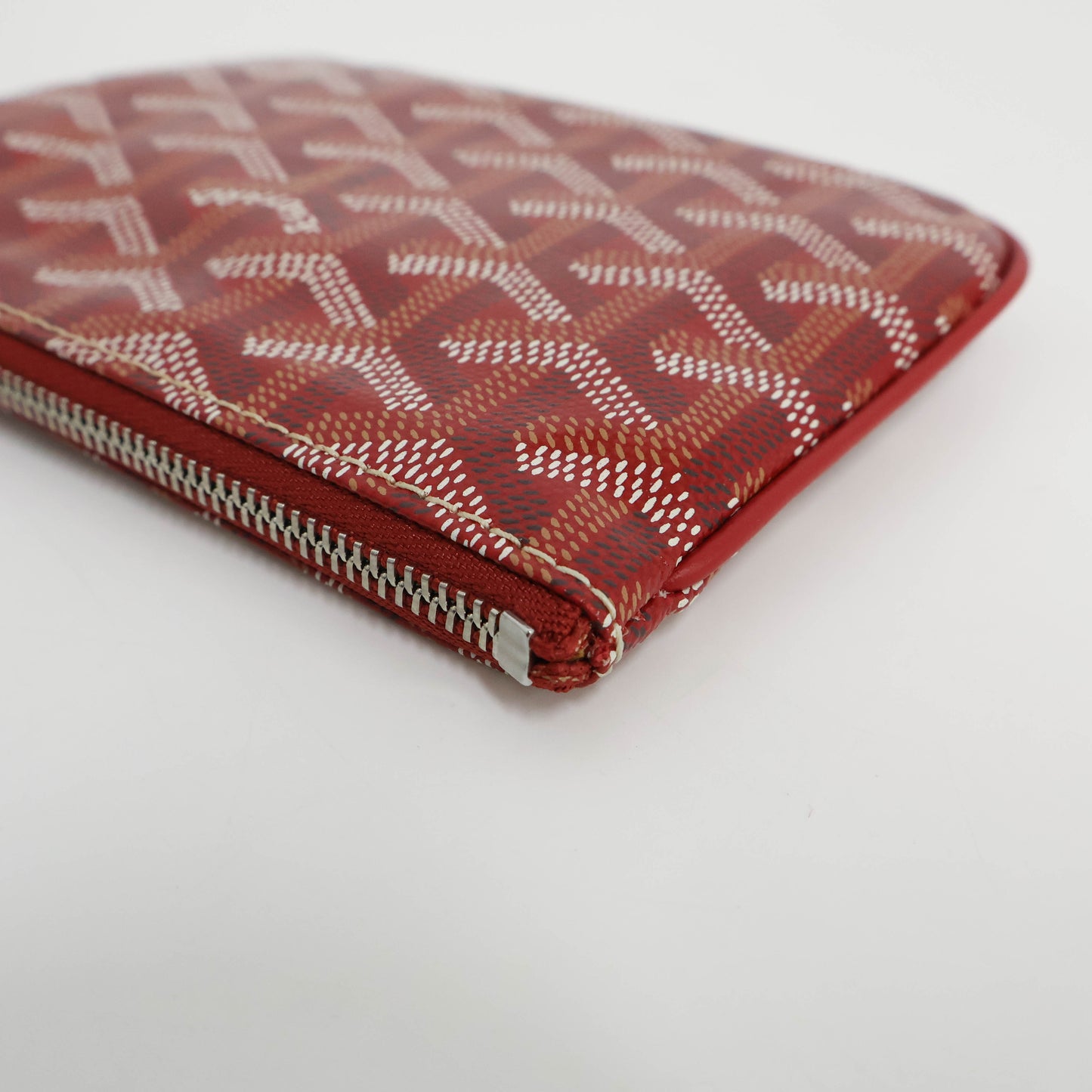 Goyard Senat Mini Pouch Red