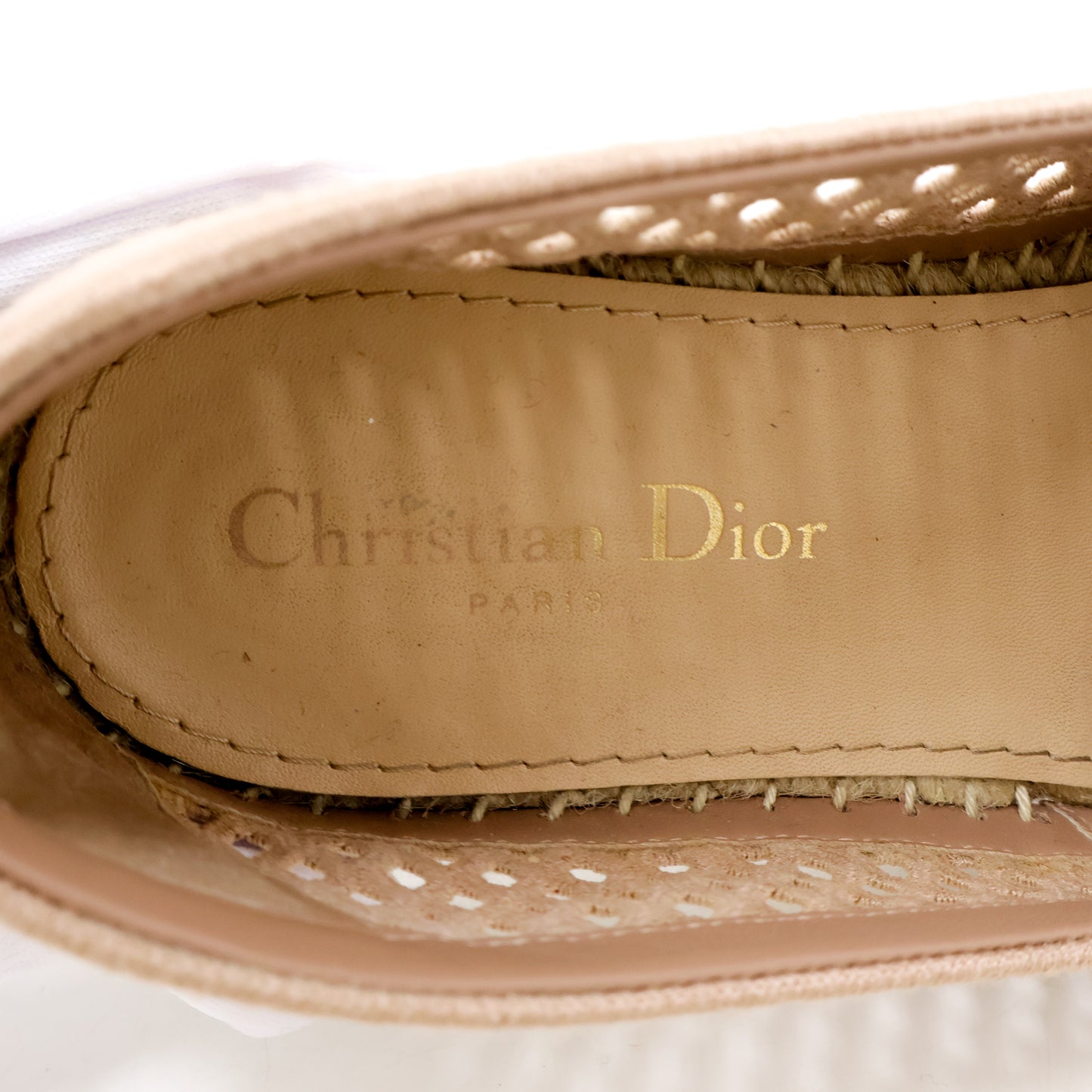 Dior Espadrille Granville Clay