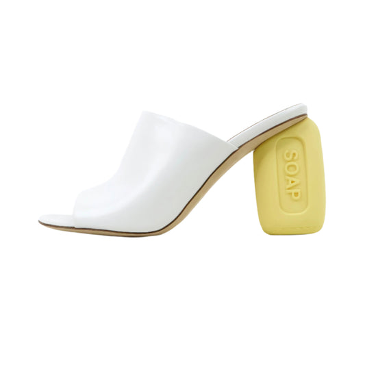 Loewe Heels Mule Soap White 40