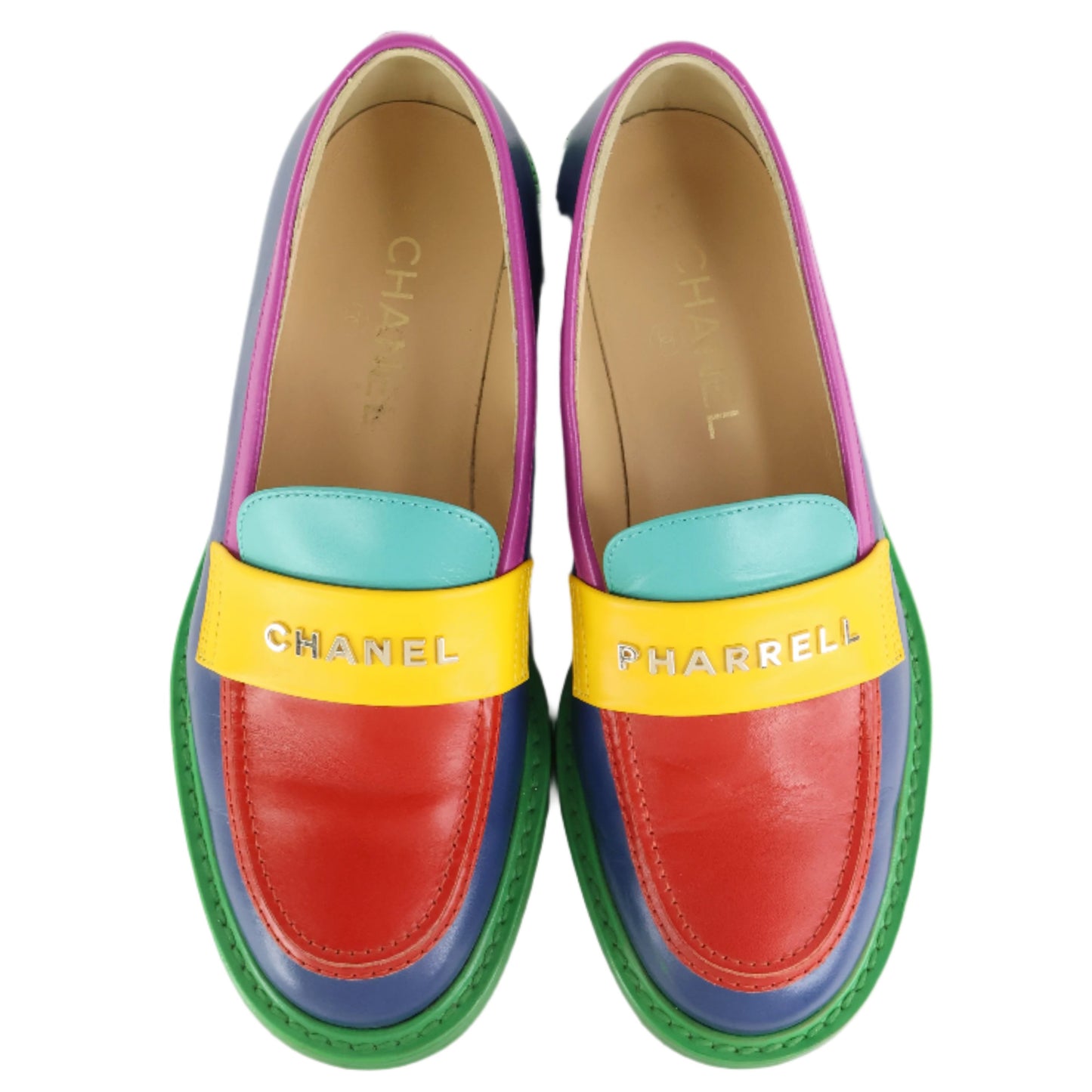 Chanel x Pharrell Loafers Multicolor 39