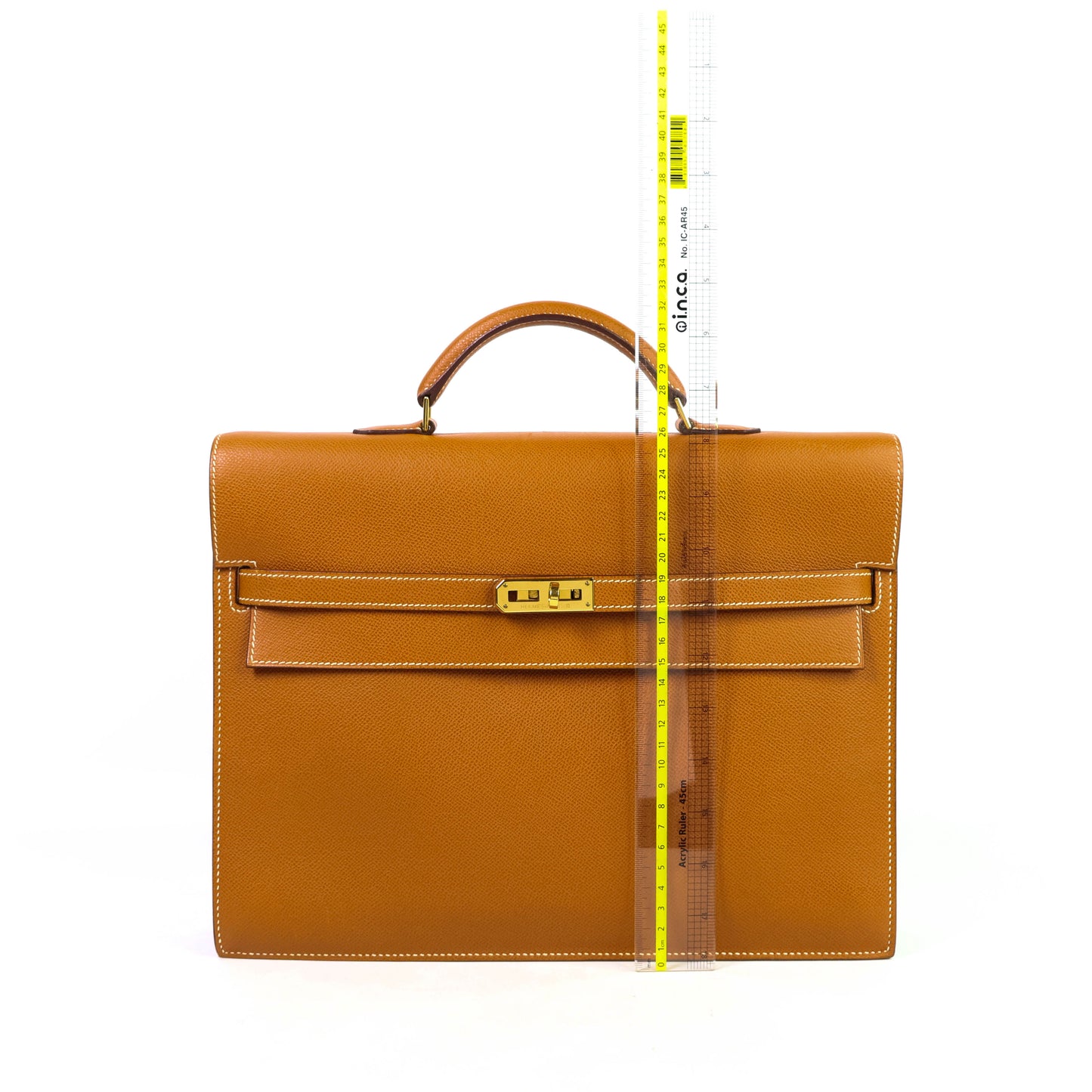 Hermes Kelly Epsom Depeche 34 Gold