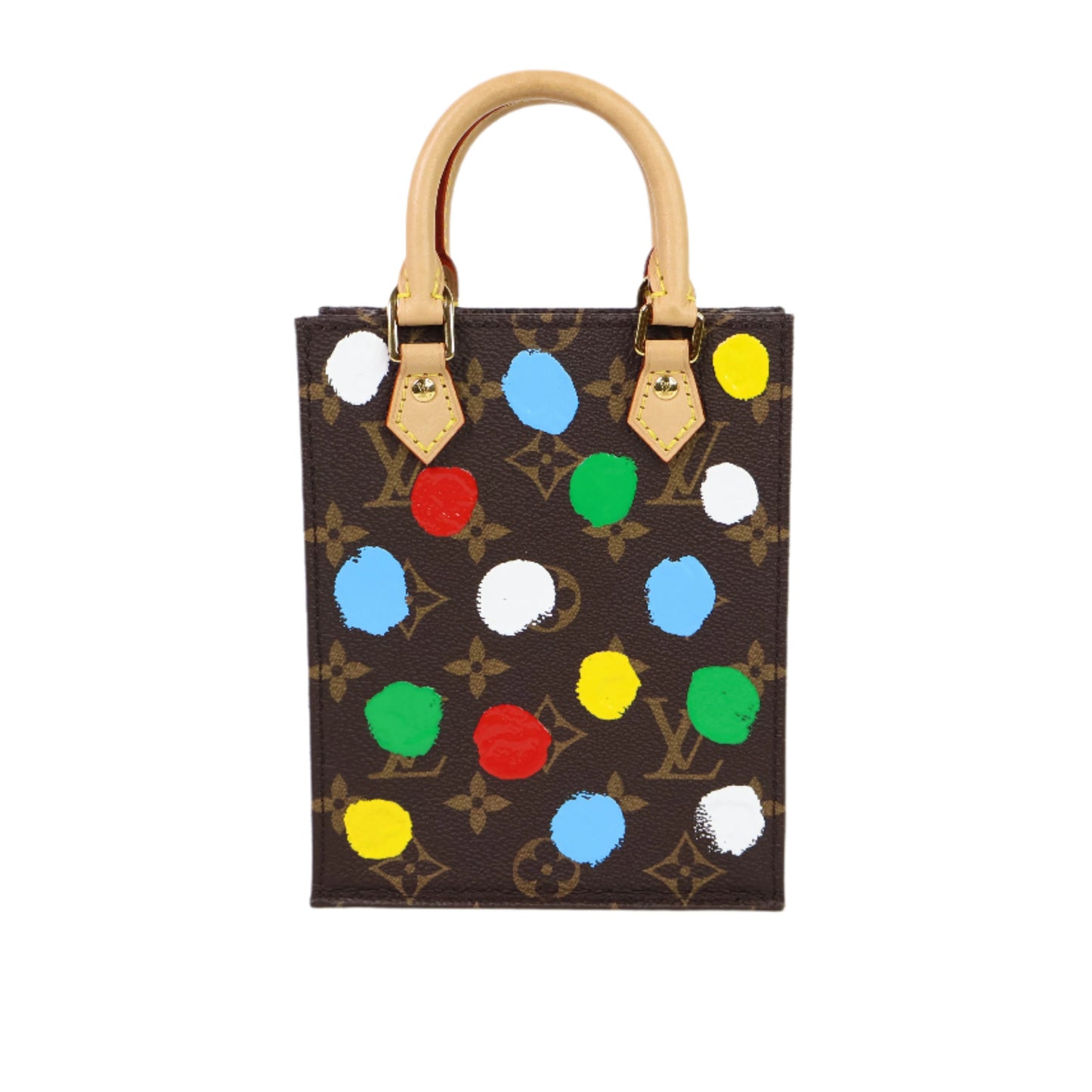 Louis Vuitton X YK Monogram Dot Petit Sac Plat