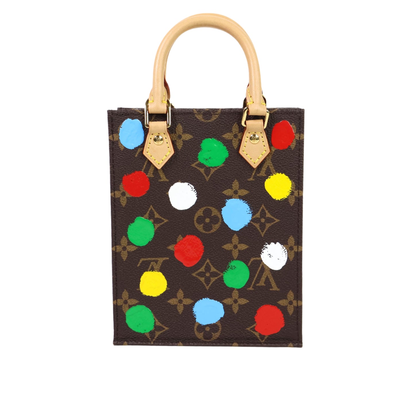 Louis Vuitton X YK Monogram Dot Petit Sac Plat