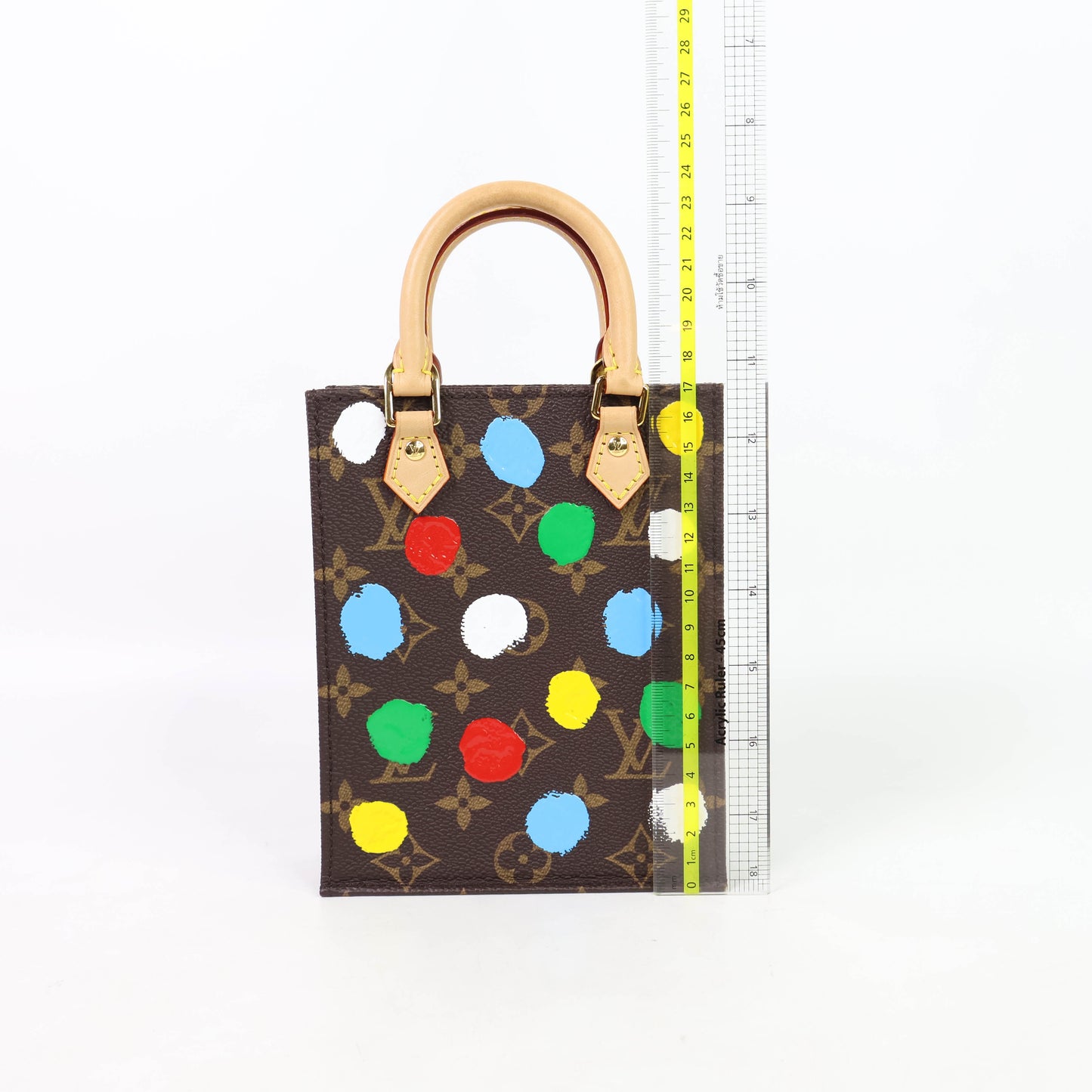 Louis Vuitton X YK Monogram Dot Petit Sac Plat