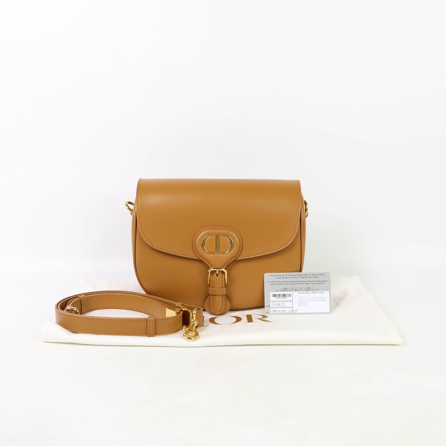 Christian Dior Bobby Medium Camel