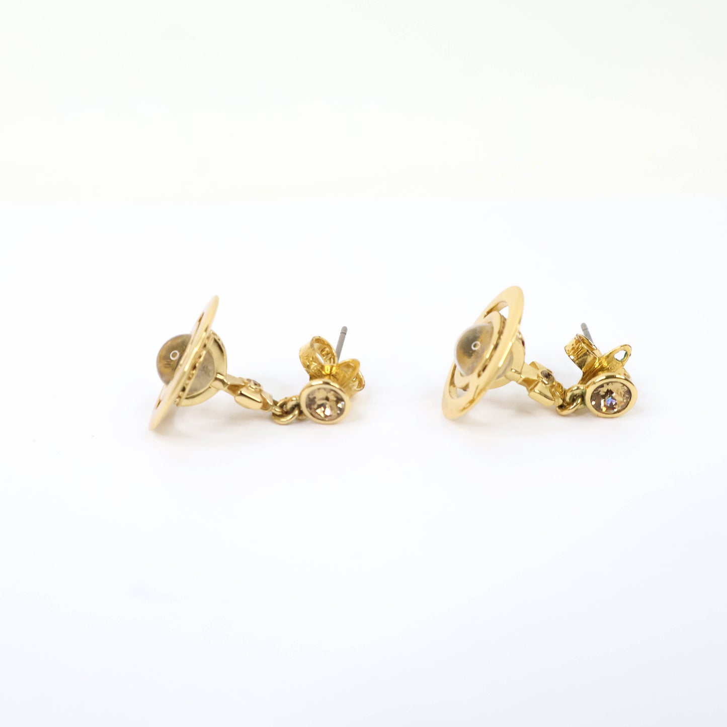 Vivienne Westwood Earrings Petite ORB Gold