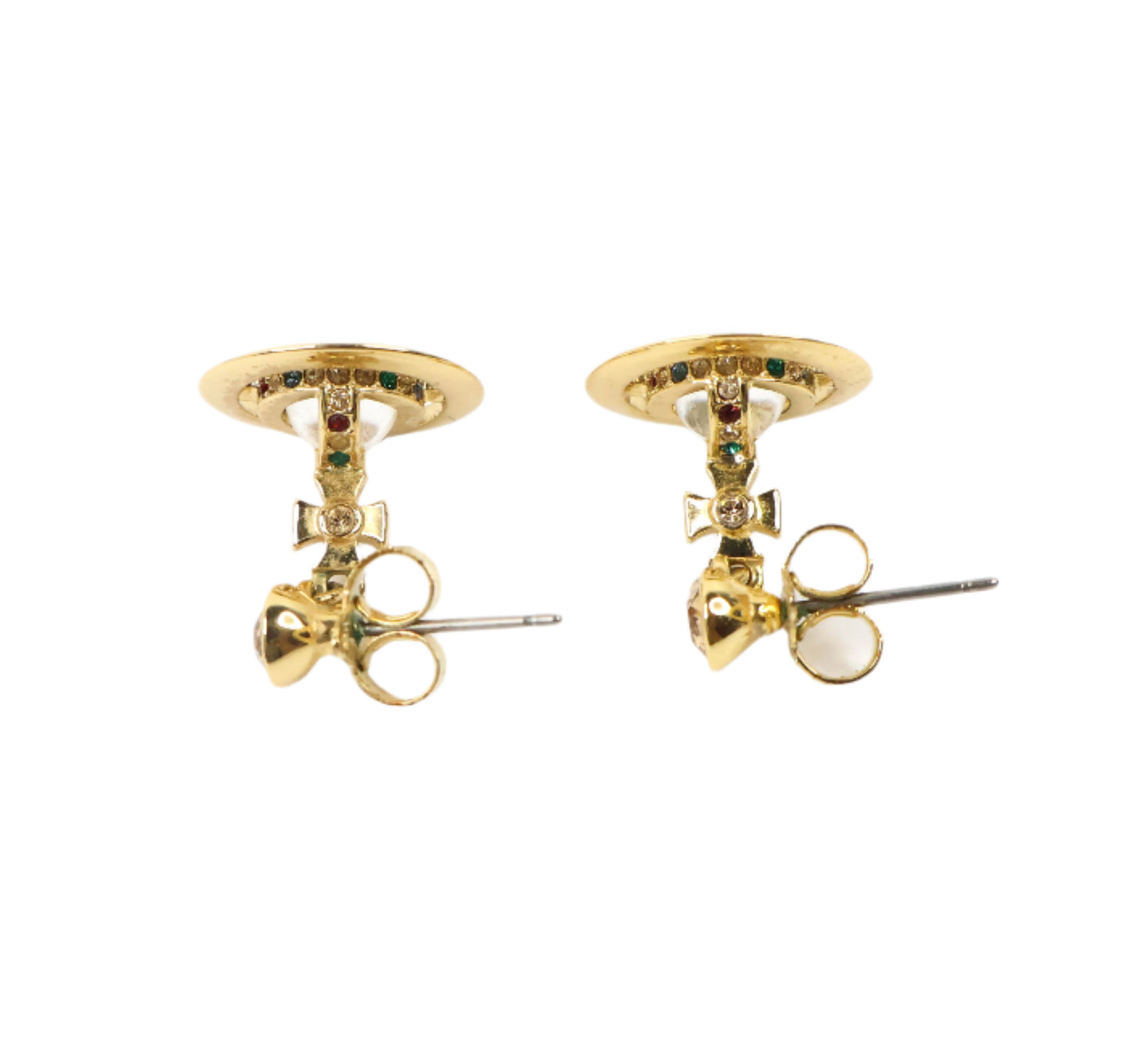 Vivienne Westwood Earrings Petite ORB Gold