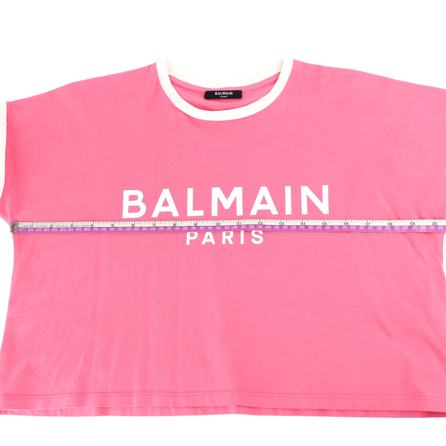 Balmain Crop Top Pink