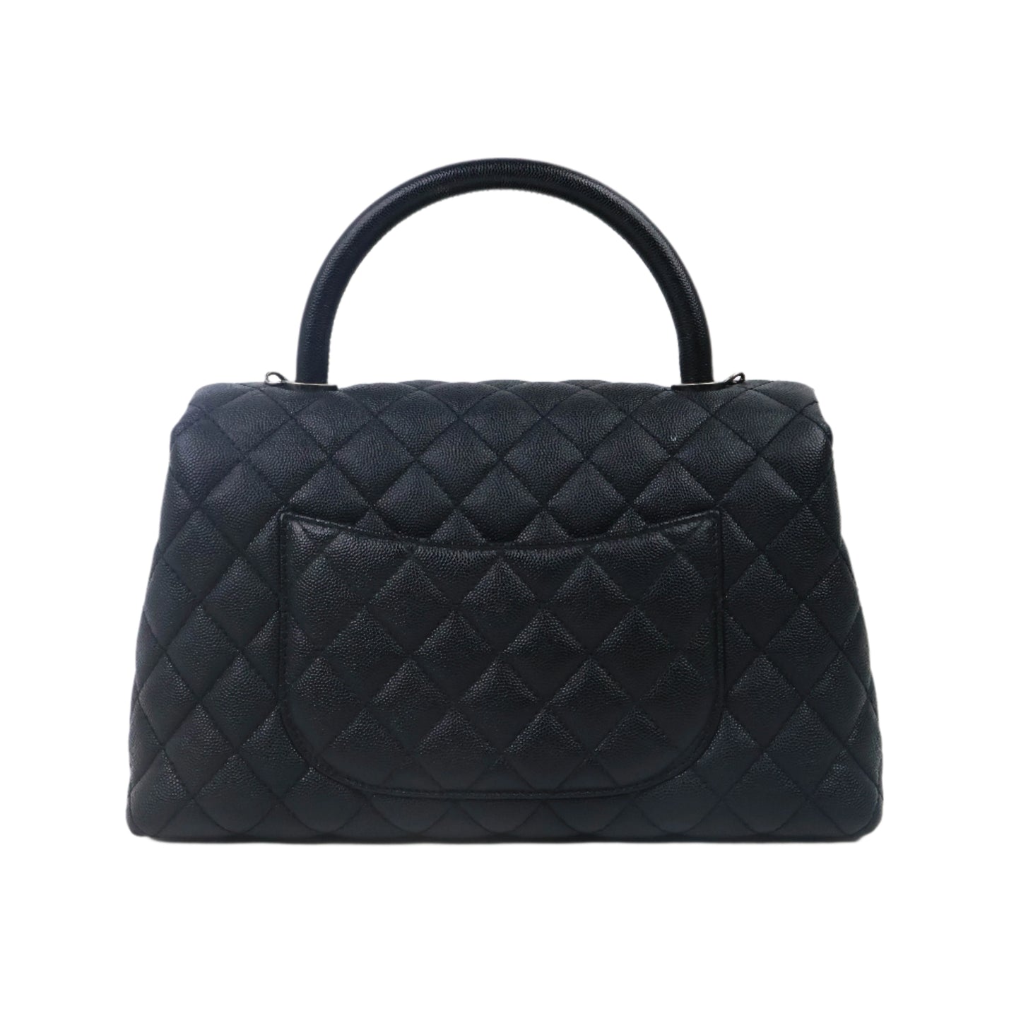 Chanel Coco Handle 11" Black Caviar