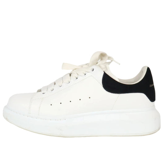 Alexander Mcqueen Sneakers White Suede Black 37