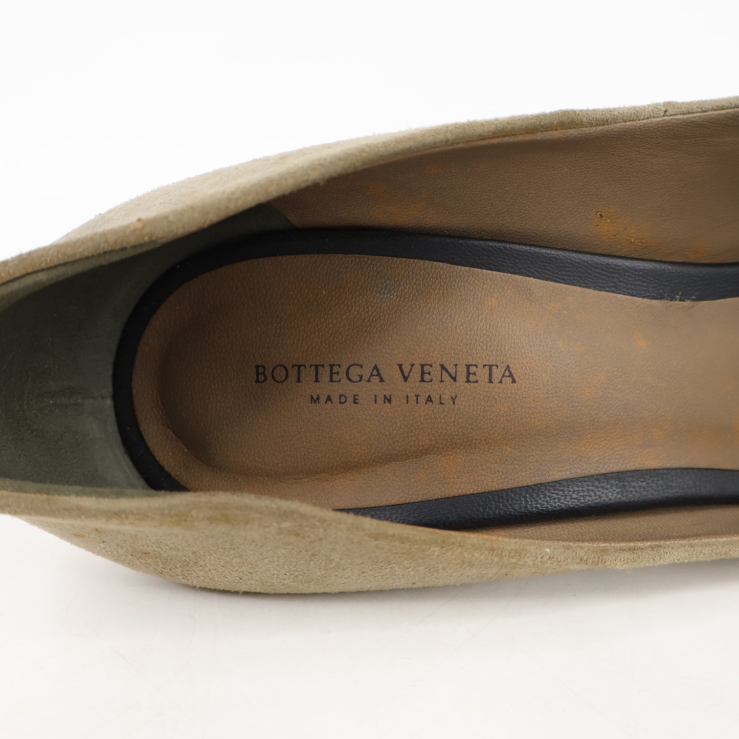 Bottega Heels Suede Brown 38