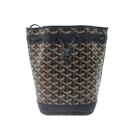 Goyard Petit Flot Bucket Bag Black