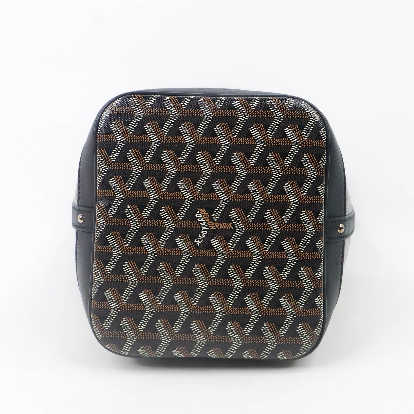 Goyard Petit Flot Bucket Bag Black