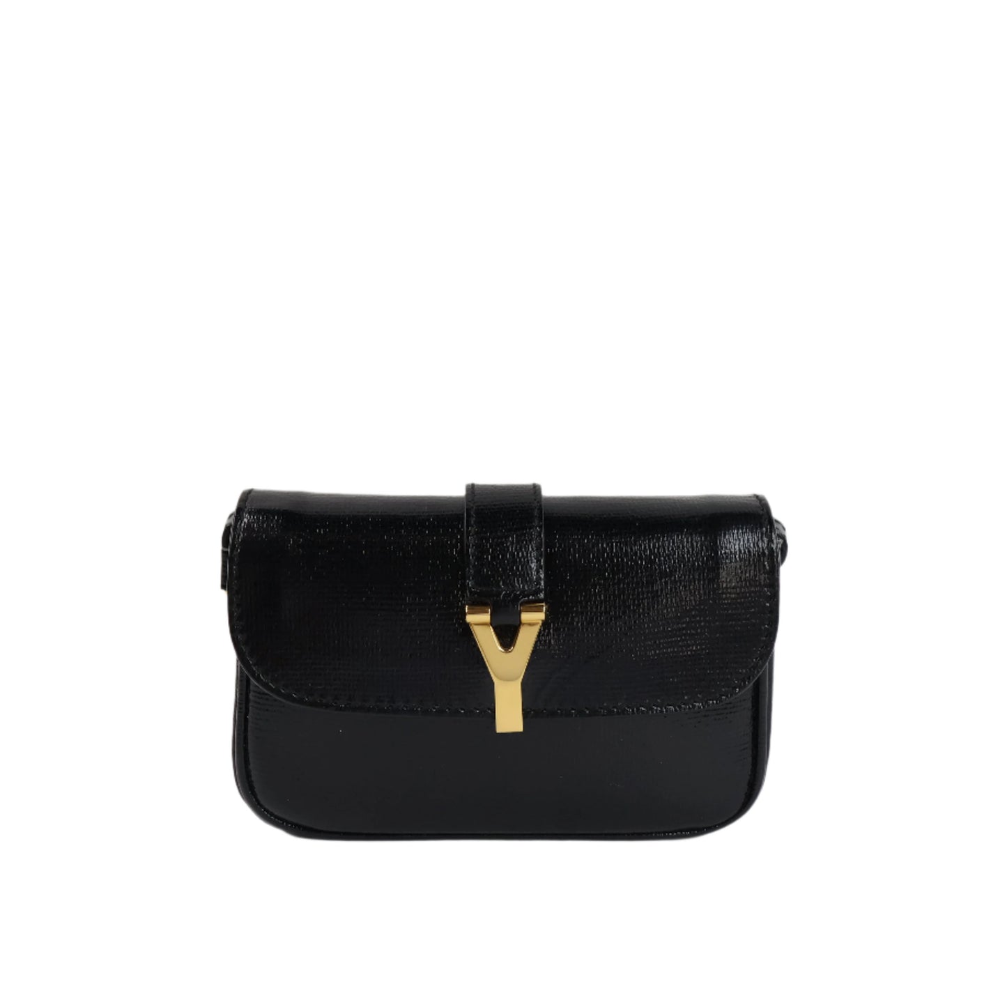 Saint Laurent Belt Bag Flap Black