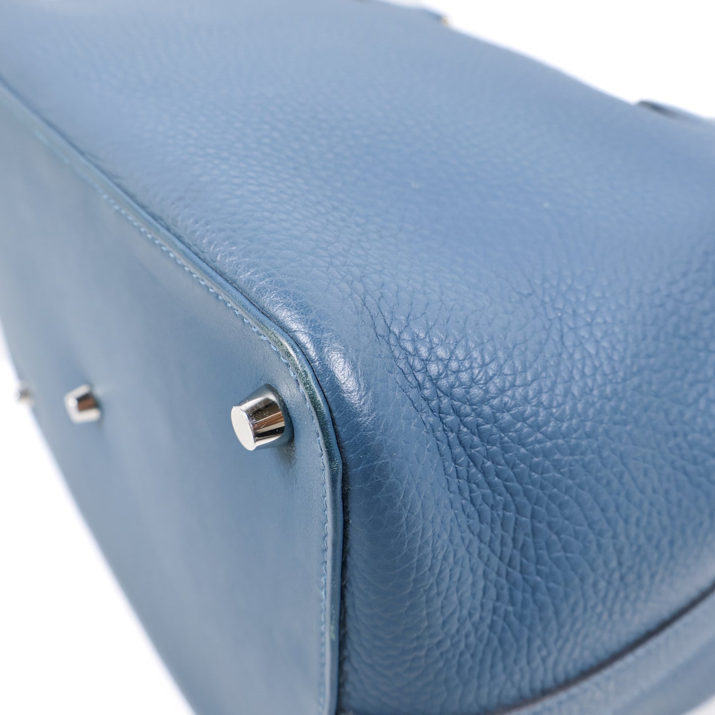 Hermes Toolbox26 Blue Colvert PHW Clemence Swift