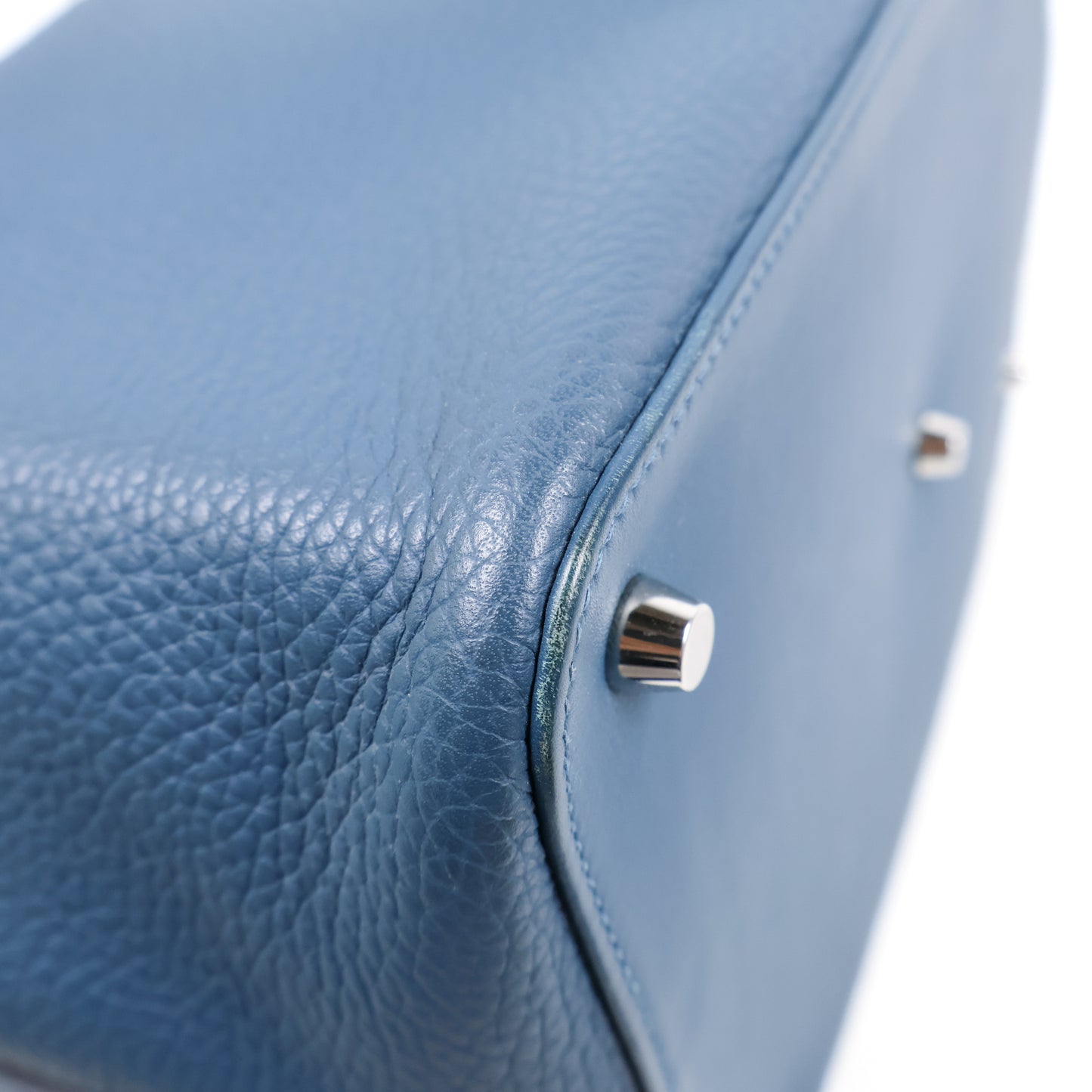 Hermes Toolbox26 Blue Colvert PHW Clemence Swift