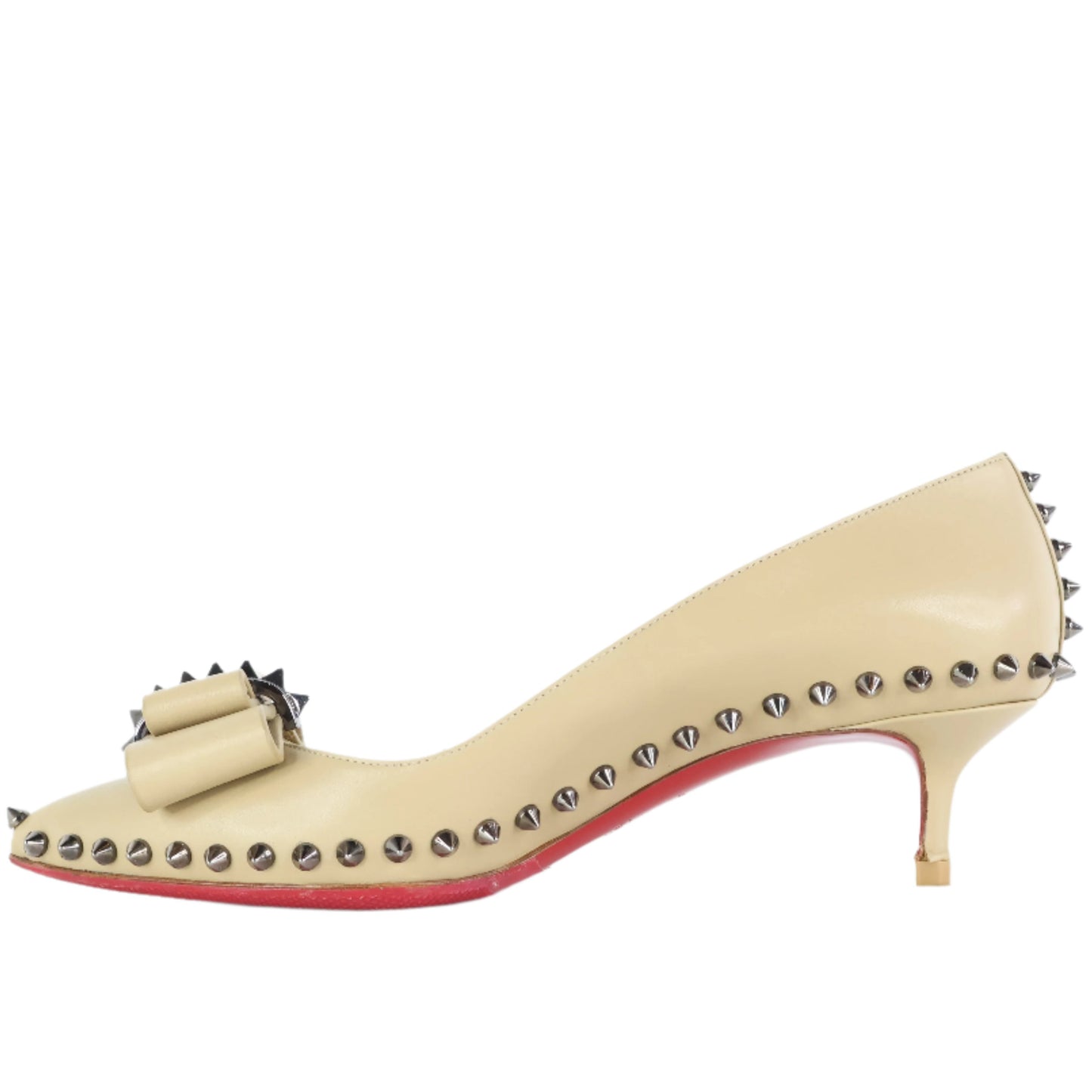 Christian Loubotin Pumps Beige Rockstud 39