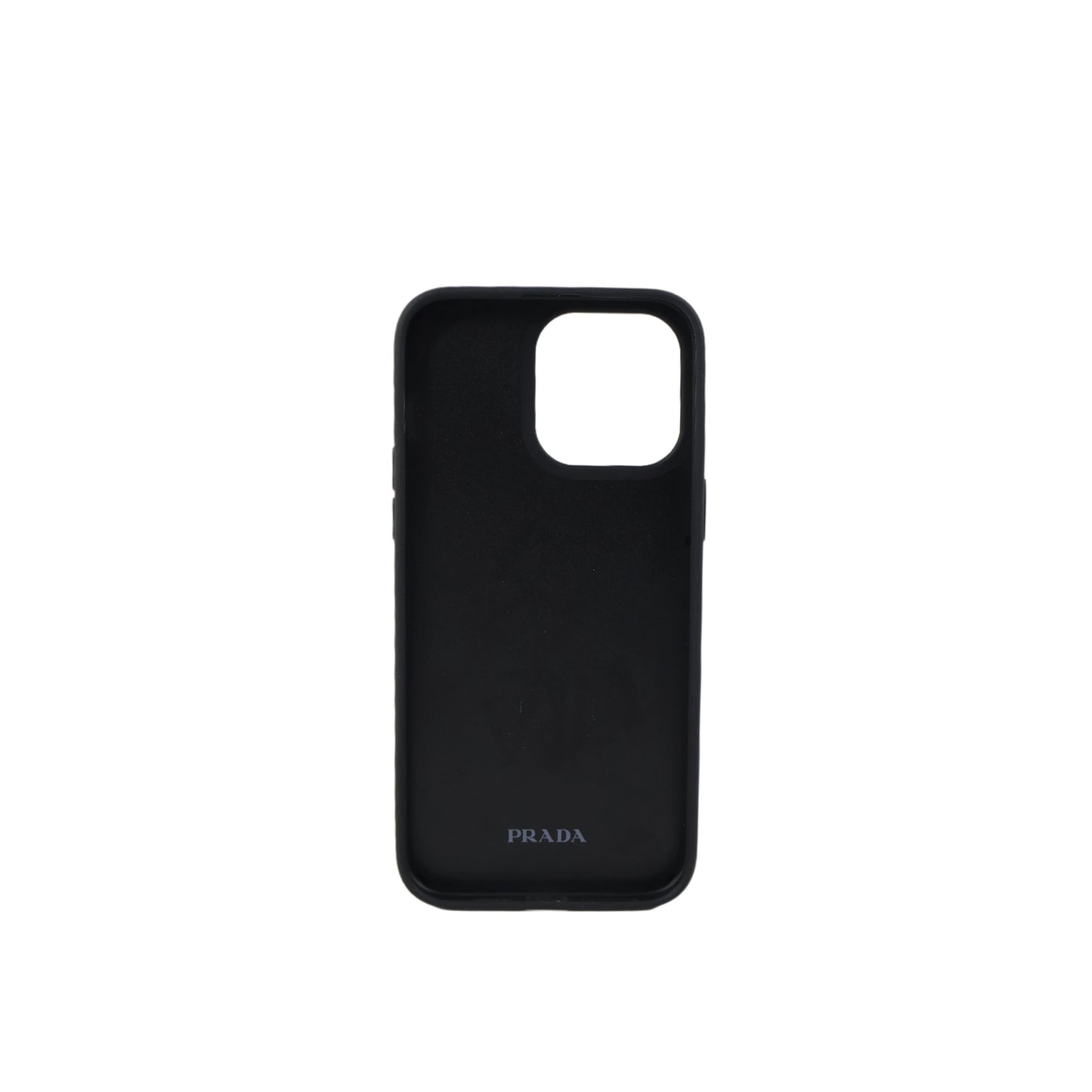 Prada Iphone 15 PM Case Saffiano Black