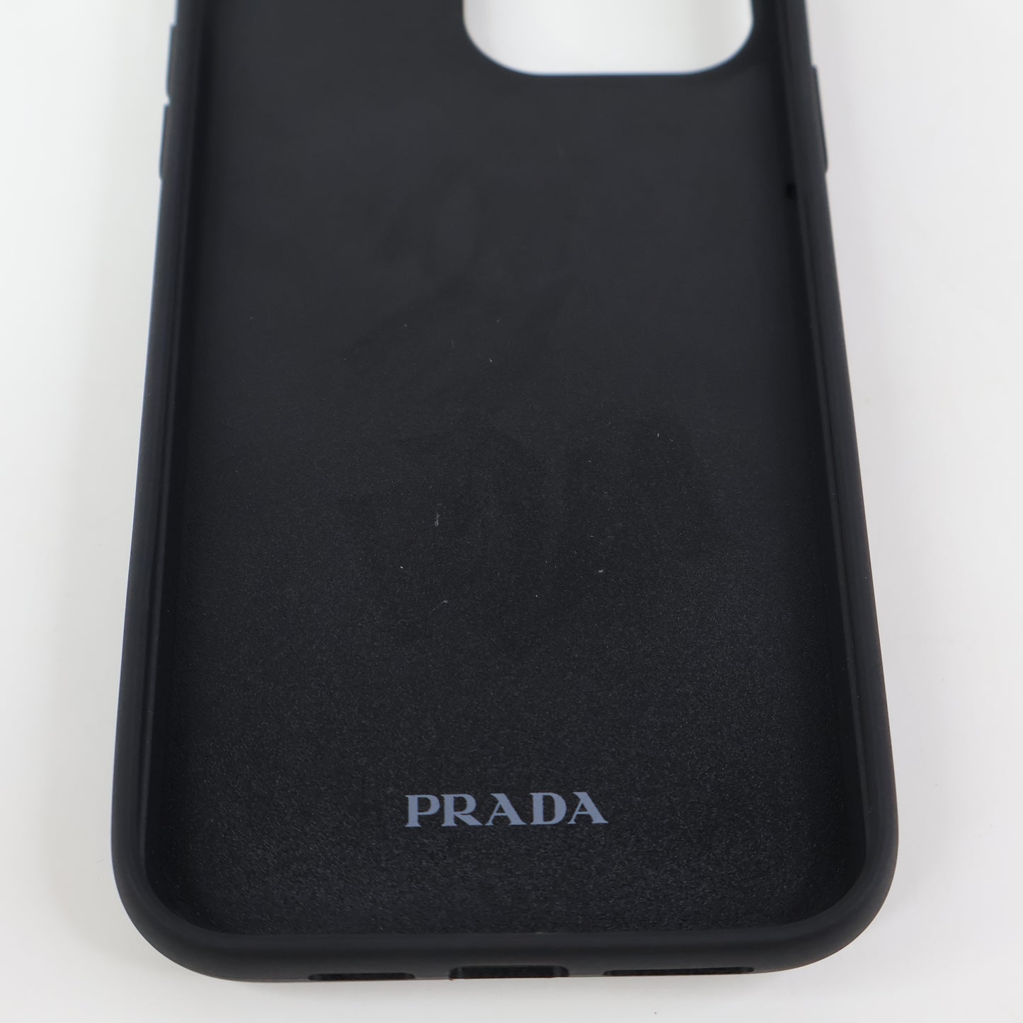 Prada Iphone 15 PM Case Saffiano Black