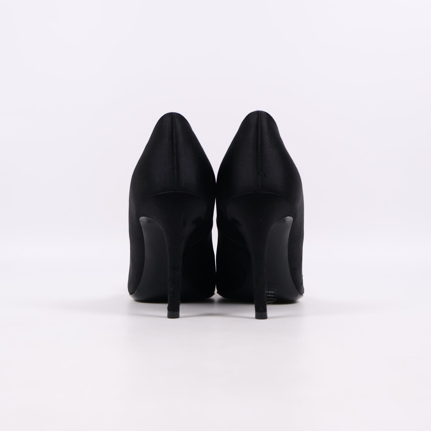 Roger Vivier Pumps Satin Black Crystal