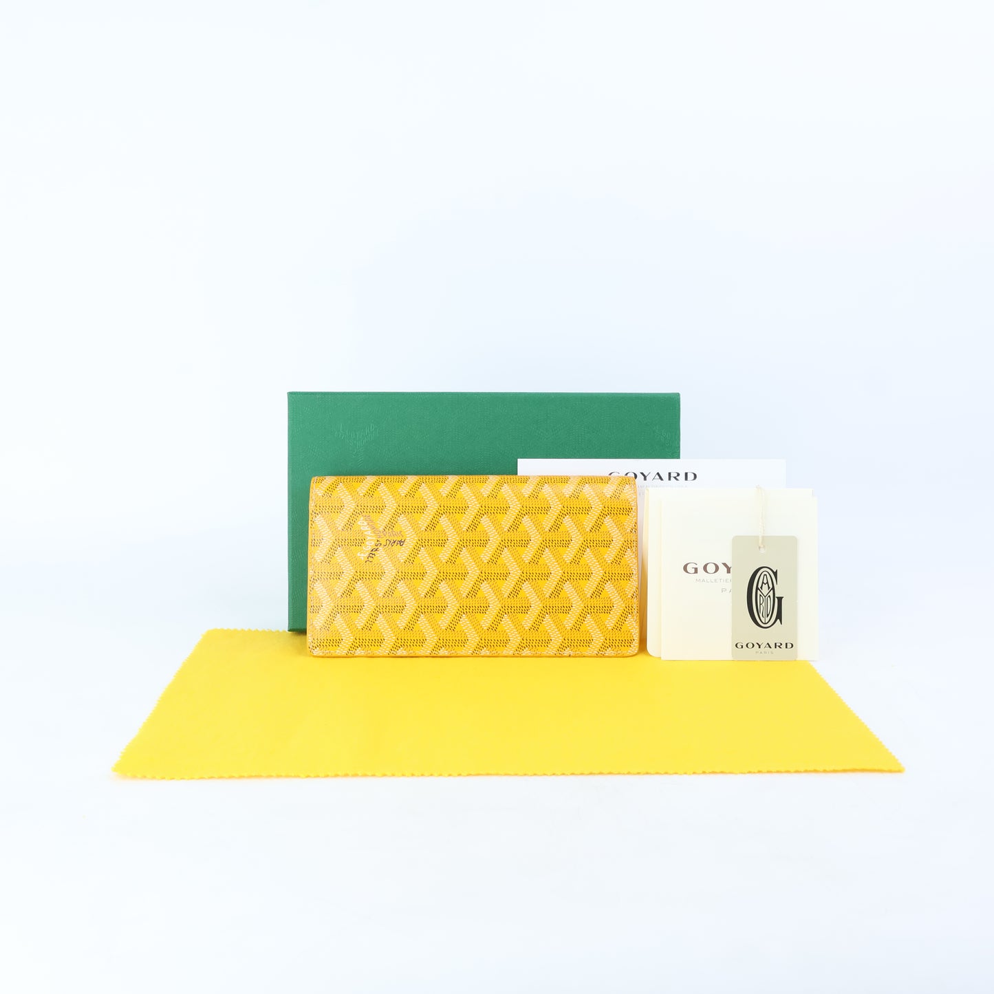 Goyard Portefeutile Saint lambert Yellow