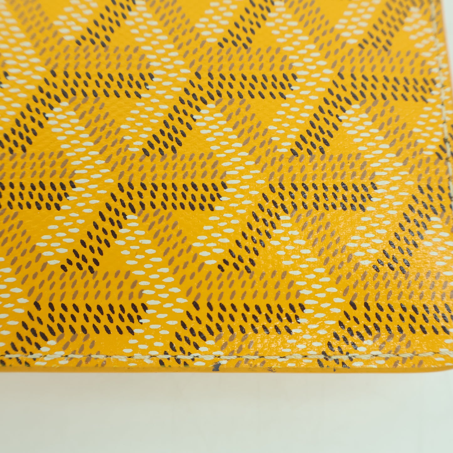 Goyard Portefeutile Saint lambert Yellow