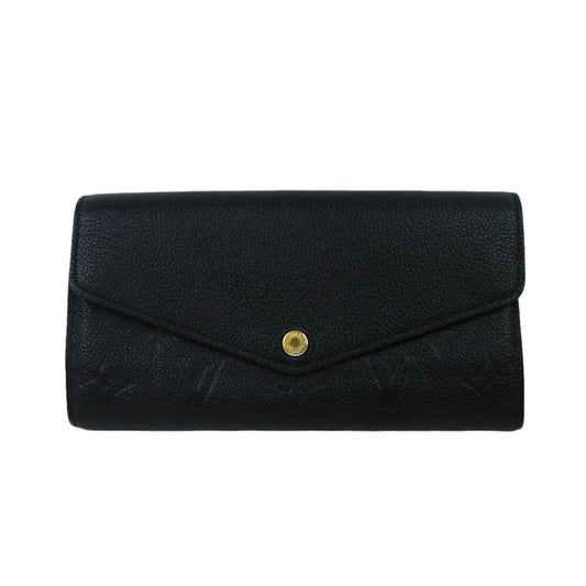 Louis Vuitton Sarah Wallet Empreinte Black