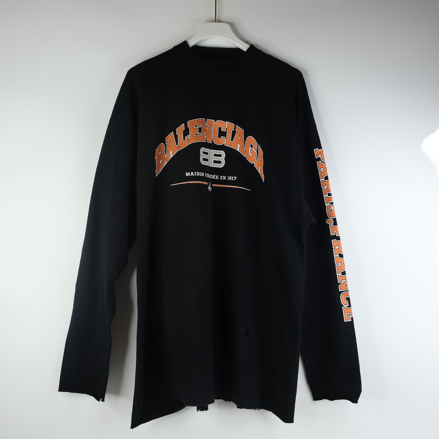 Balenciaga Maison Vintage Jersey Crewneck