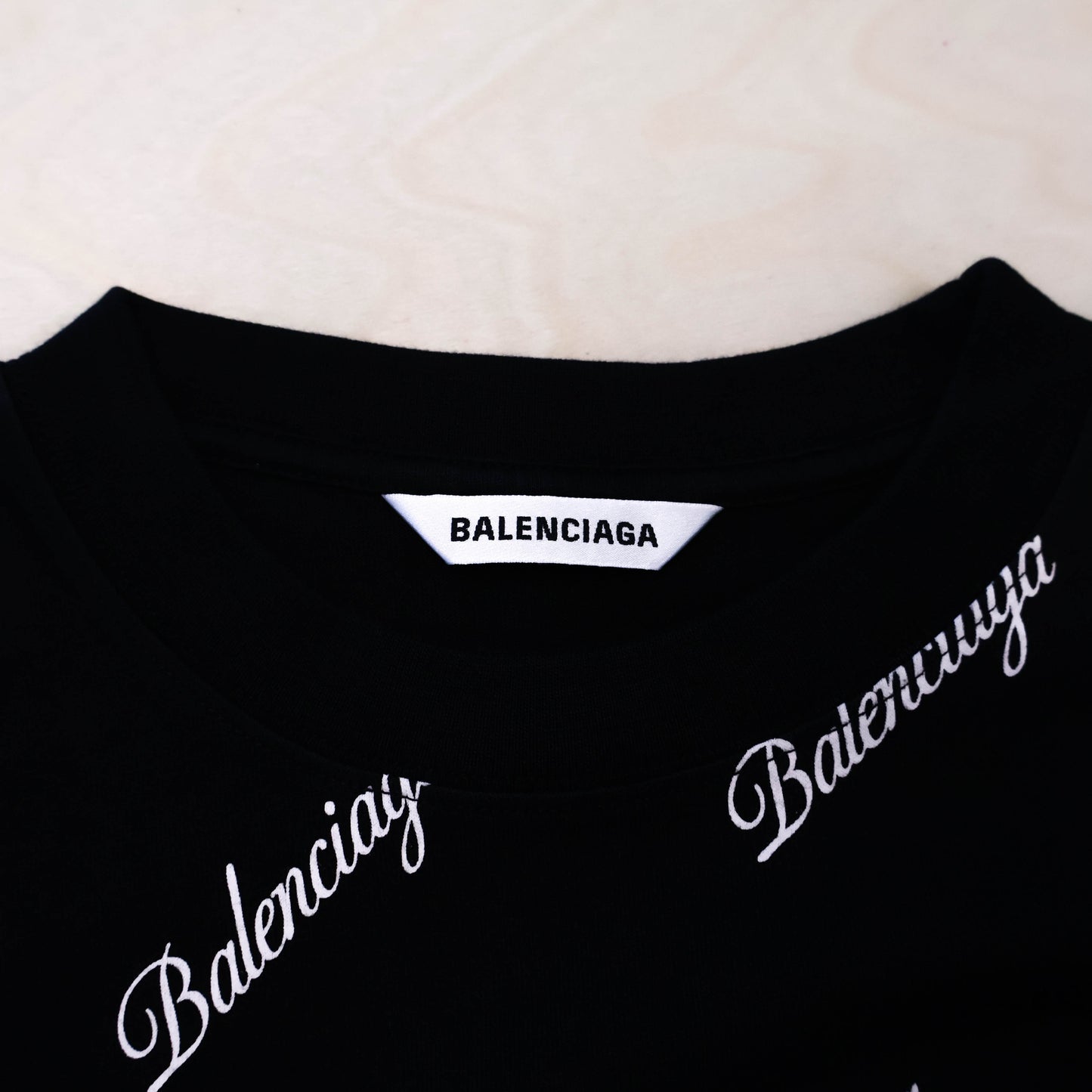 Balenciaga Dress Black White Front Cotton