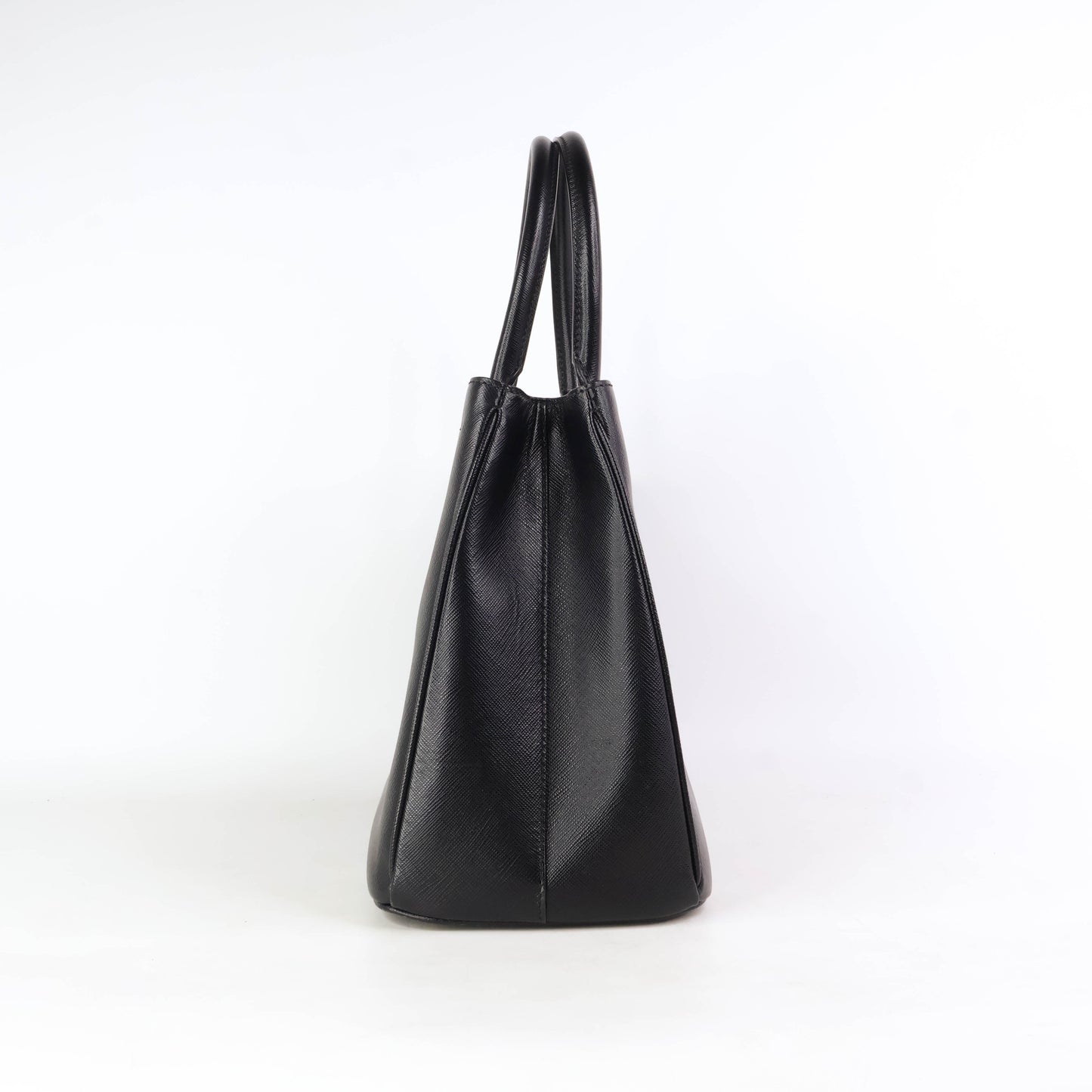 Prada Saffiano 33 Tote Black