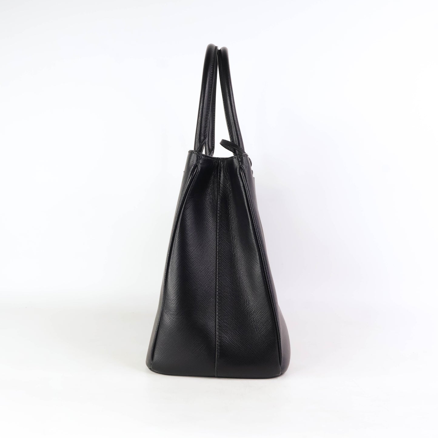 Prada Saffiano 33 Tote Black