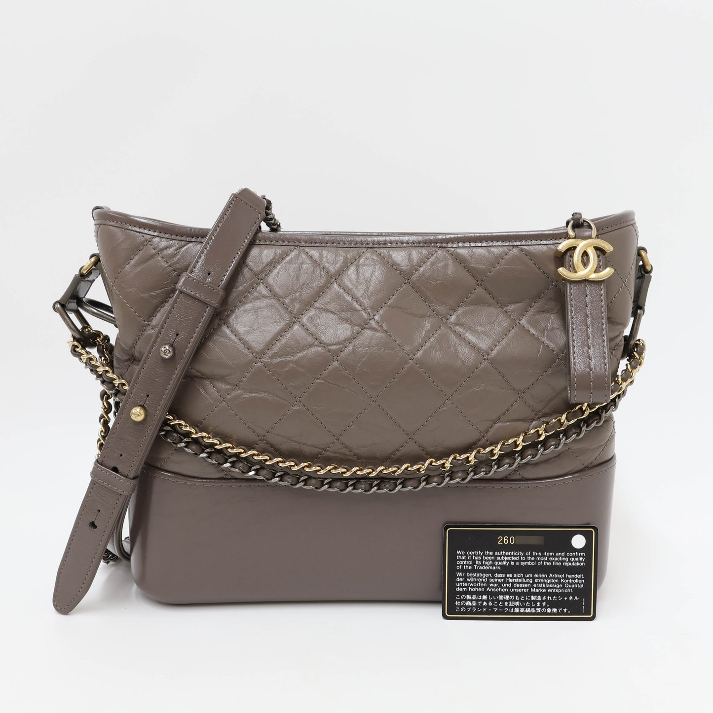 Chanel Gabrille Medium Taupe