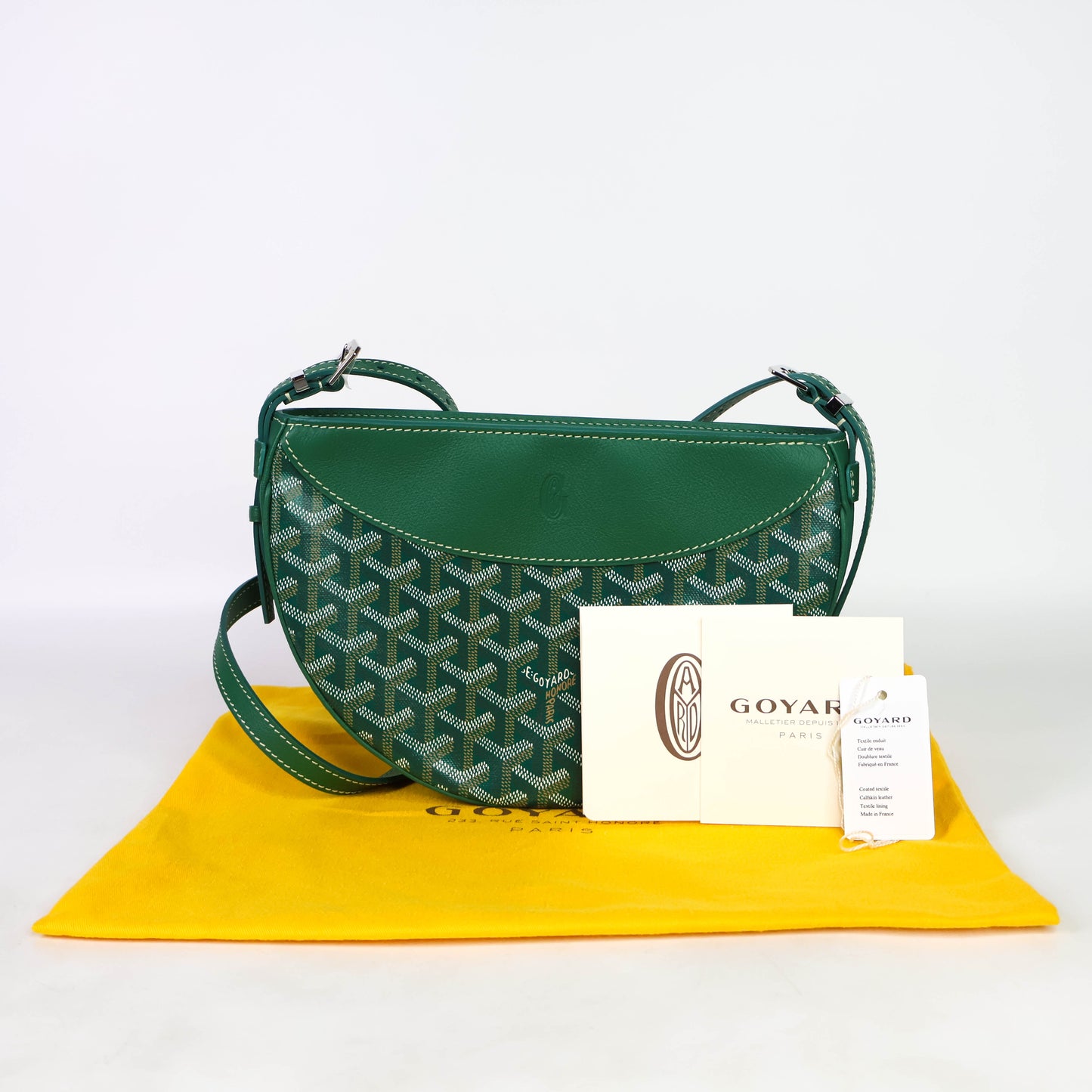 Goyard Hirondelle Green