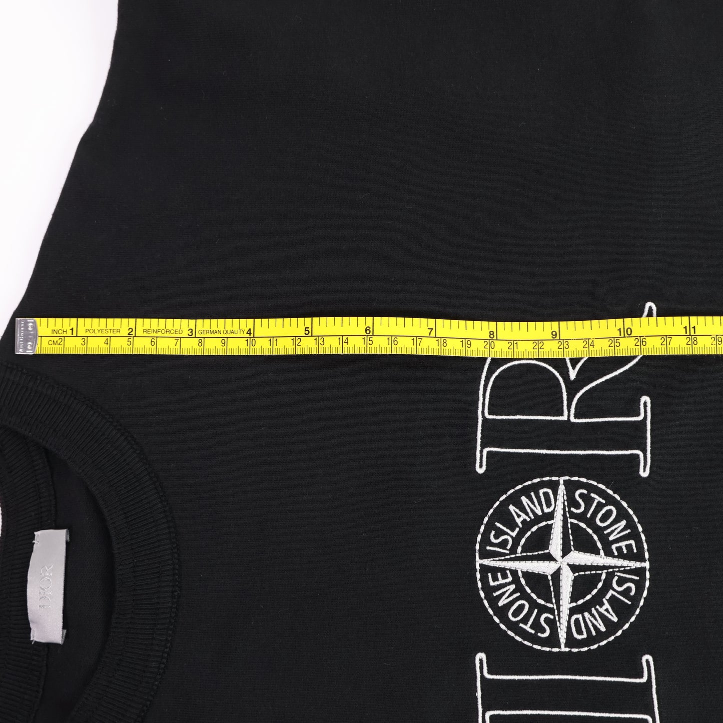 Christian Dior T-Shirt Black Stone Island